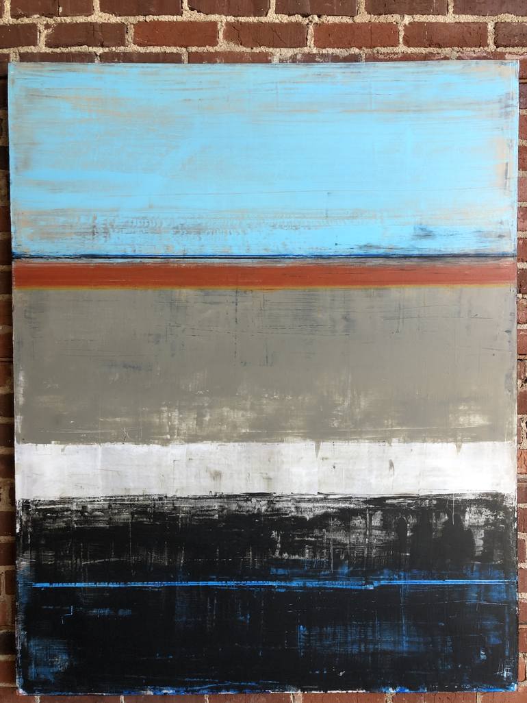 Original Minimalism Abstract Painting by Robert  Tillberg