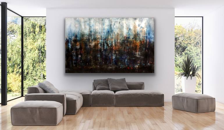 Original Abstract Expressionism Abstract Painting by Robert  Tillberg