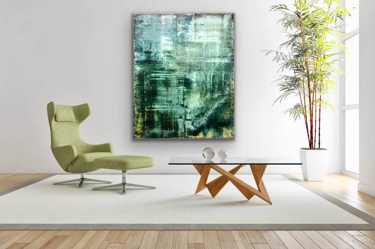 Original Abstract Painting by Robert  Tillberg