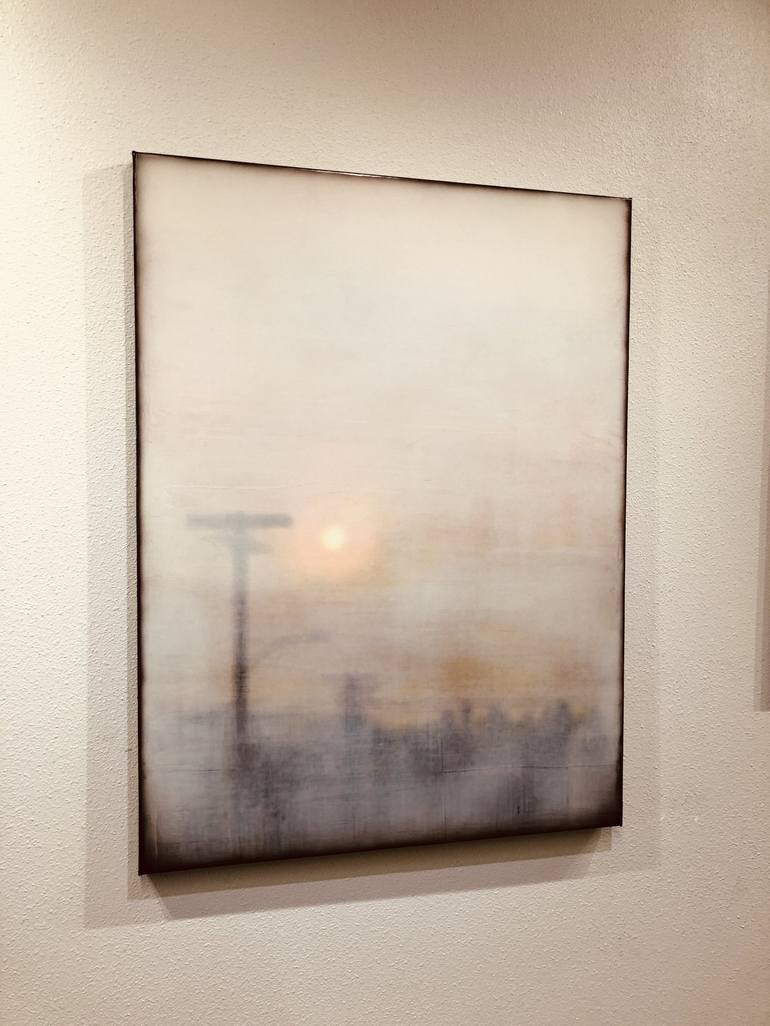 Original Minimalism Landscape Painting by Robert  Tillberg