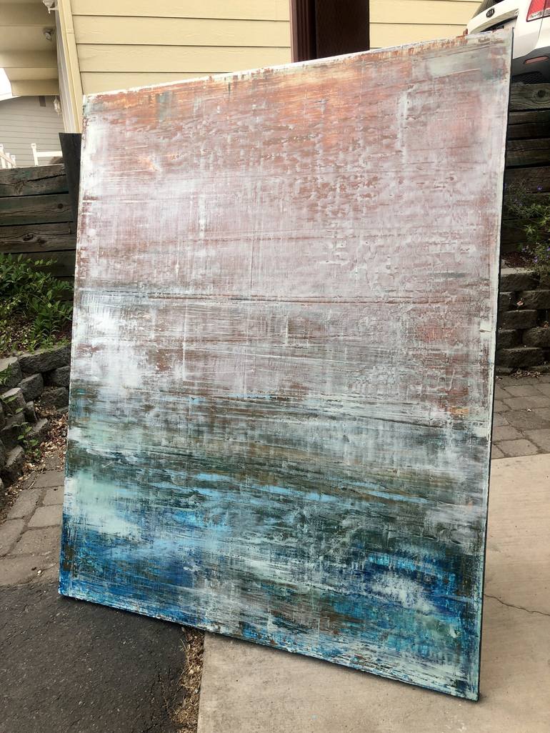 Original Abstract Painting by Robert  Tillberg