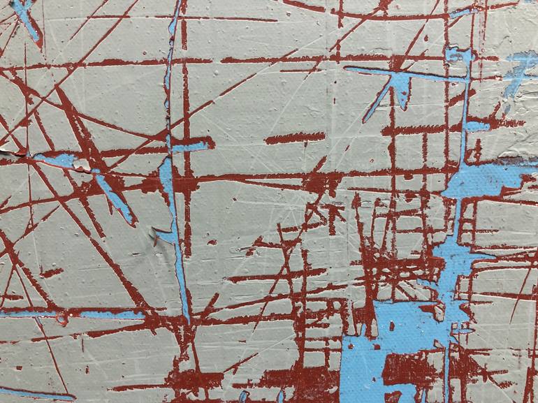 Original Abstract Painting by Robert  Tillberg