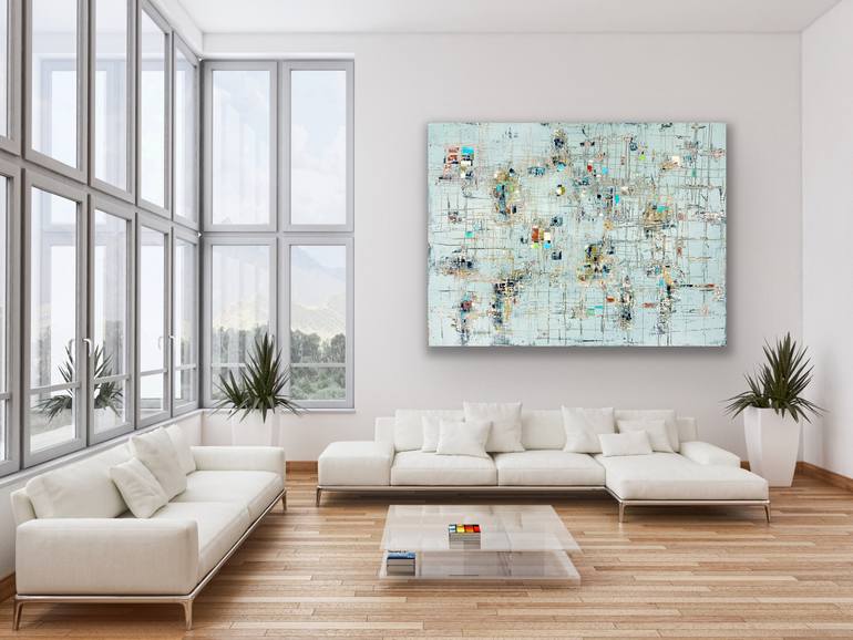 Original Abstract Painting by Robert  Tillberg