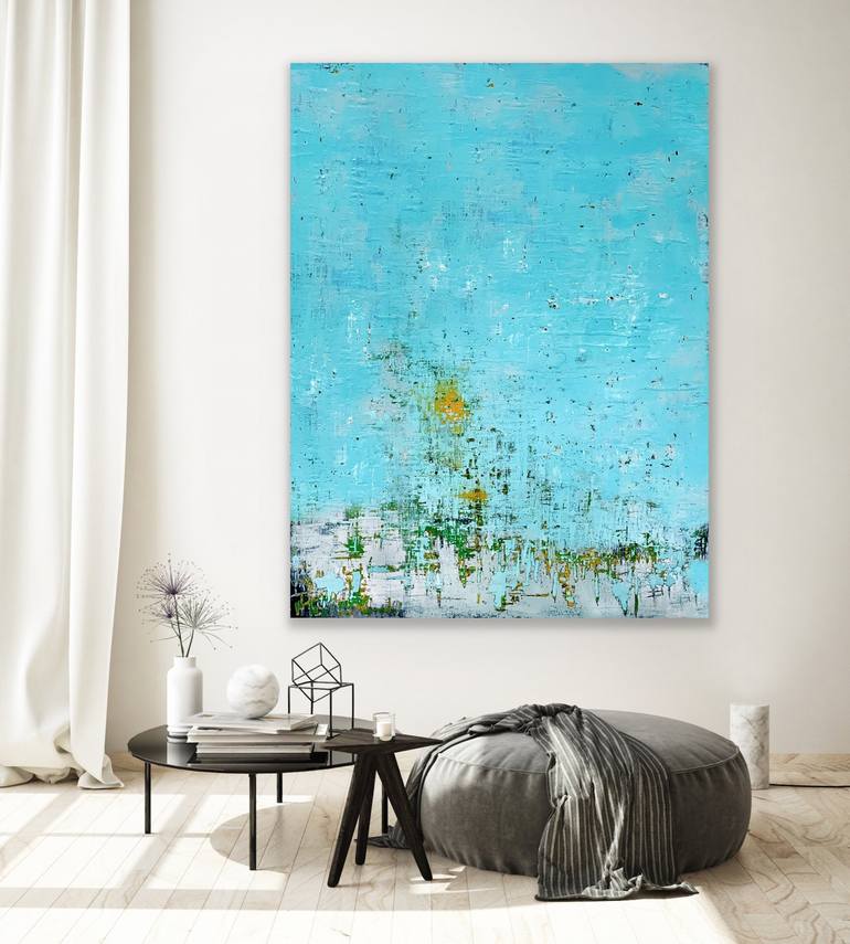 Original Abstract Painting by Robert  Tillberg