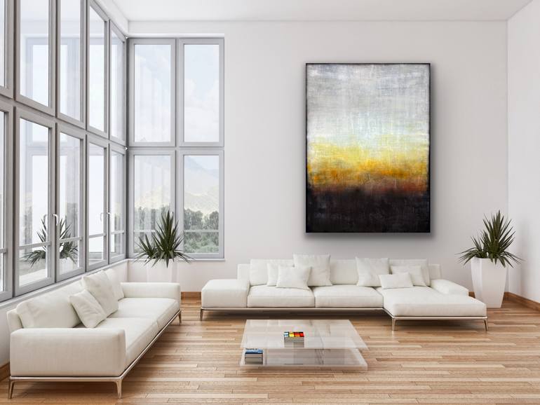 Original Minimalism Abstract Painting by Robert  Tillberg