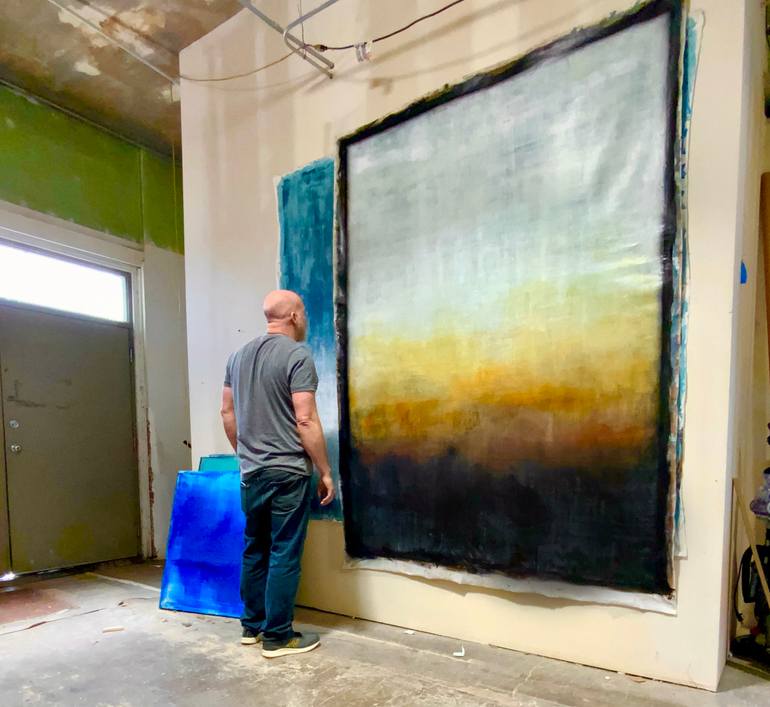 Original Minimalism Abstract Painting by Robert  Tillberg