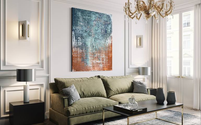 Original Modern Abstract Painting by Robert  Tillberg