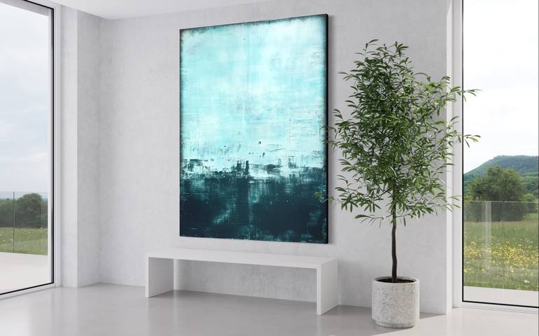 Original Abstract Painting by Robert  Tillberg