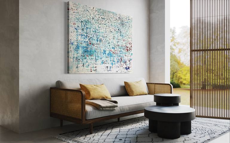 Original Abstract Painting by Robert  Tillberg