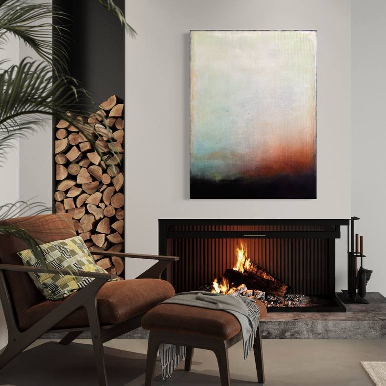 Original Abstract Landscape Painting by Robert  Tillberg