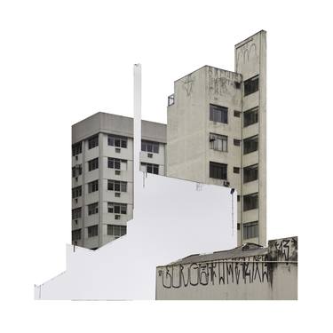 Original Architecture Collage by Letícia Lampert