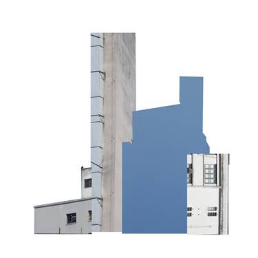Original Architecture Collage by Letícia Lampert