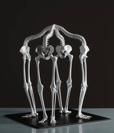 Original Body Sculpture by Monika Horčicová