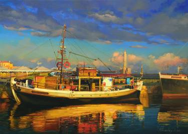 Original Realism Landscape Painting by Andrii Shumskyi