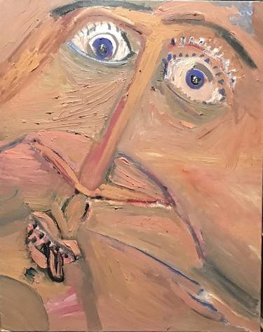 Original Abstract Expressionism Humor Paintings by Carl Bowlby