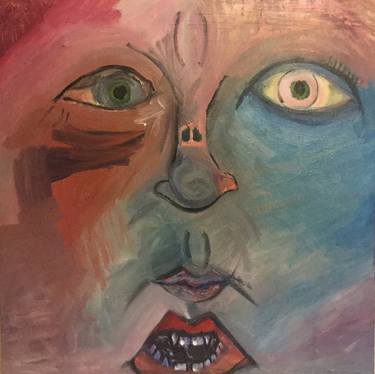 Original Abstract Portrait Paintings by Carl Bowlby