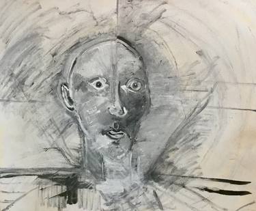 Original Abstract Portrait Paintings by Carl Bowlby