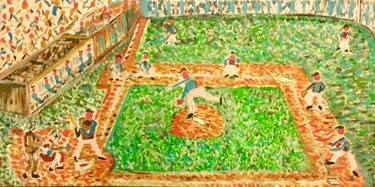 Original Sport Paintings by Carl Bowlby