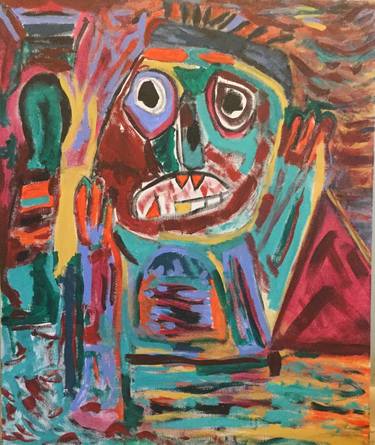 After Karel Appel's 'Phantom with Mask' [1952], 2017. thumb