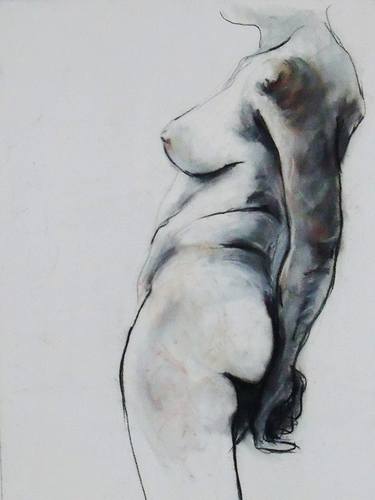Original Figurative Nude Drawings by Holly Winters