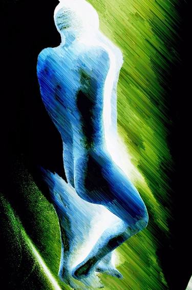 Print of Figurative Nude Mixed Media by Gustavo Moller