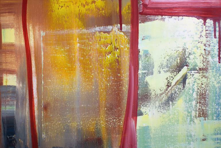 Original Abstract Expressionism Abstract Painting by Donna Brewins-Cook