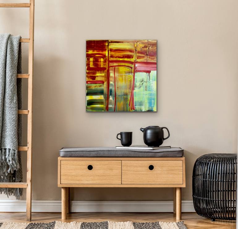 Original Abstract Expressionism Abstract Painting by Donna Brewins-Cook