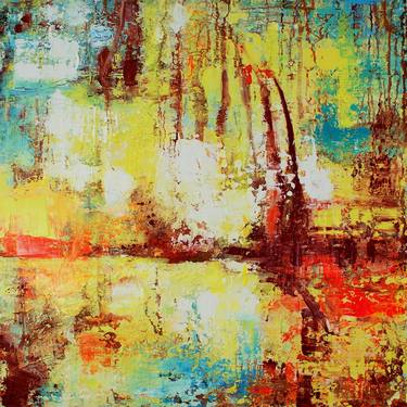 Original Abstract Expressionism Abstract Paintings by Donna Brewins-Cook