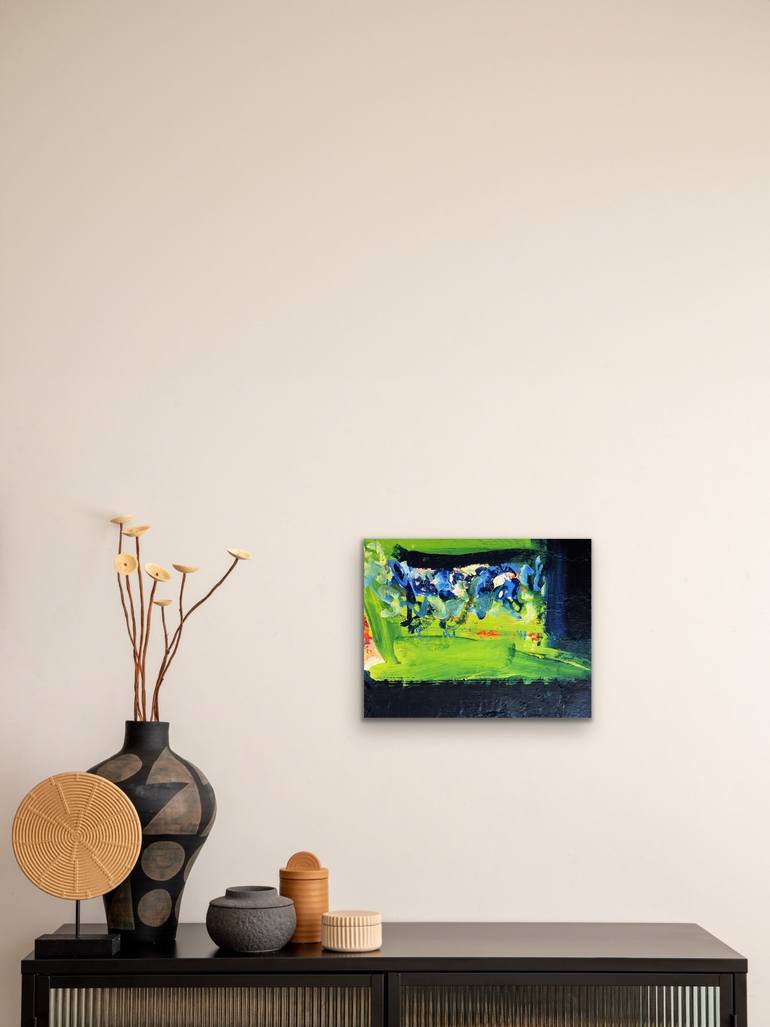 Original Abstract Expressionism Abstract Painting by Donna Brewins-Cook