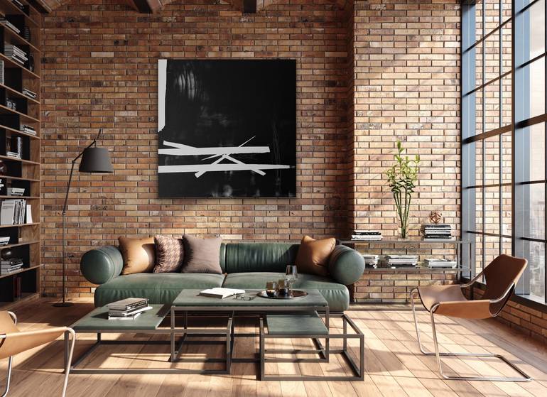 Original Abstract Expressionism Abstract Painting by Donna Brewins-Cook