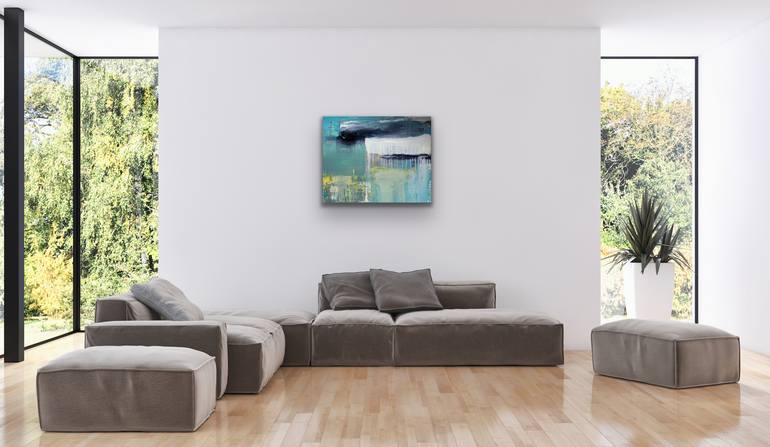 Original Abstract Expressionism Abstract Painting by Donna Brewins-Cook