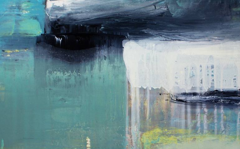 Original Abstract Expressionism Abstract Painting by Donna Brewins-Cook