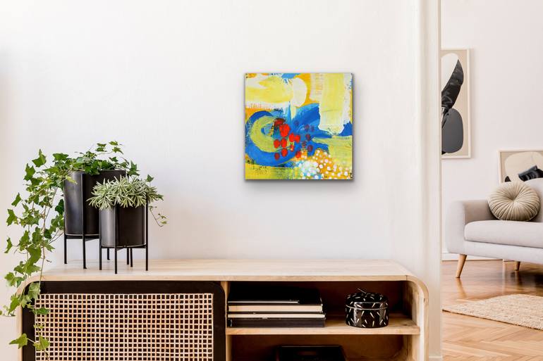 Original Abstract Seascape Painting by Donna Brewins-Cook