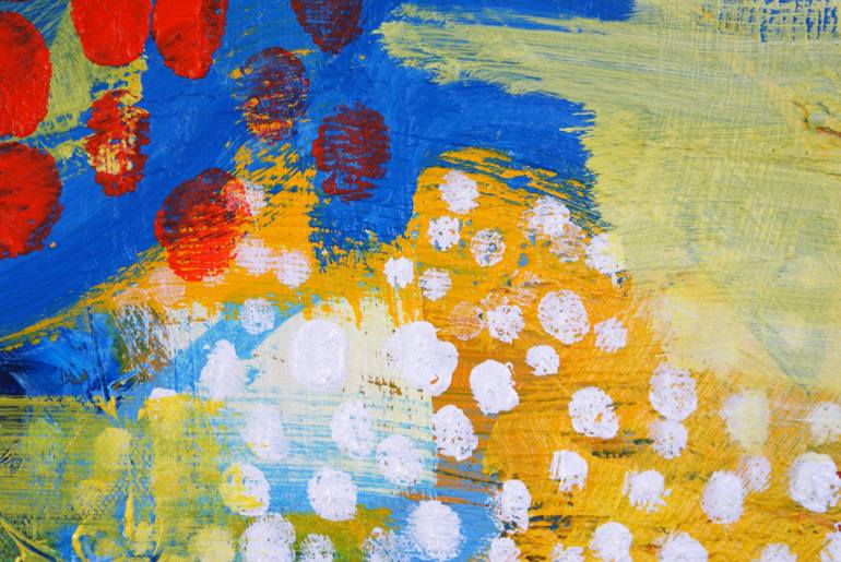 Original Abstract Seascape Painting by Donna Brewins-Cook