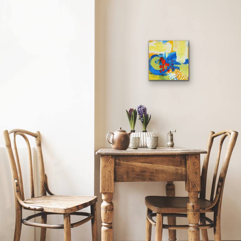 Original Abstract Seascape Painting by Donna Brewins-Cook