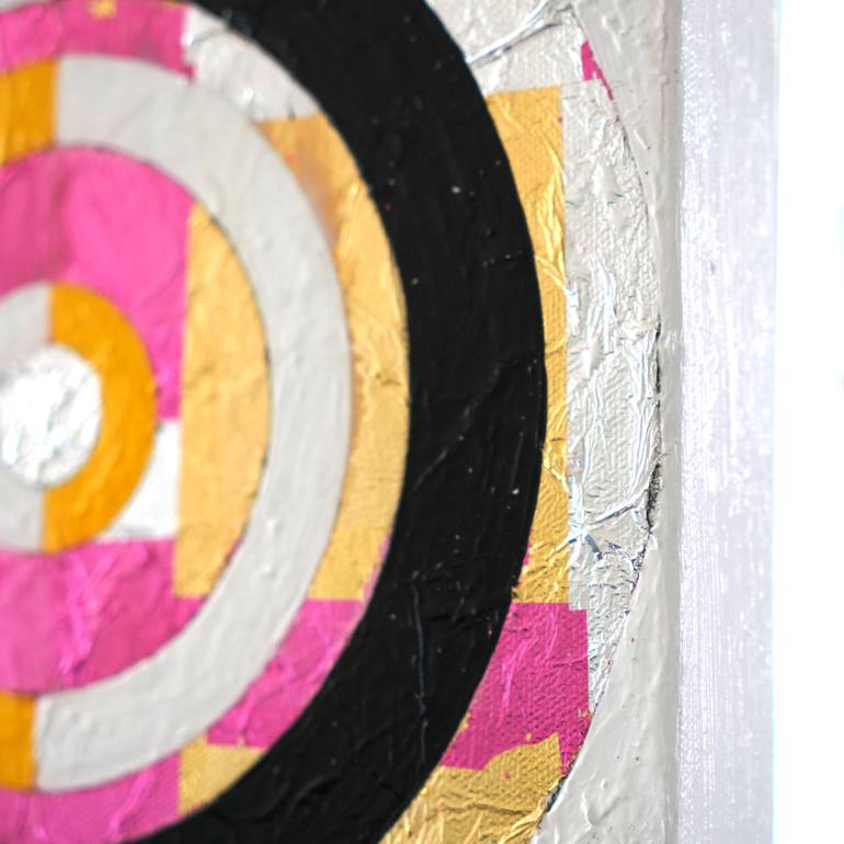 Original Art Deco Abstract Painting by Kyle  Szpyrka