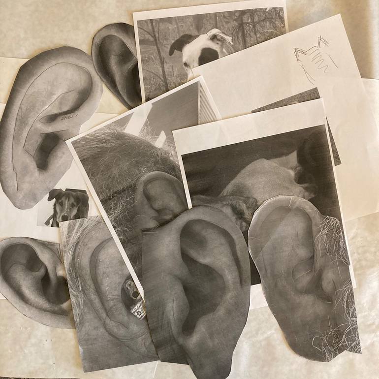 Original Expressionism People Painting by Tom Mcintire