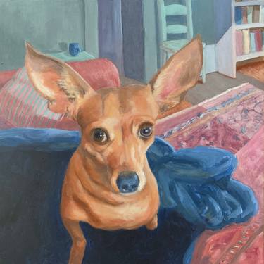 Original Dogs Paintings by Tom McIntire