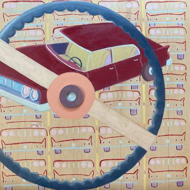 Original Automobile Paintings by Tom McIntire