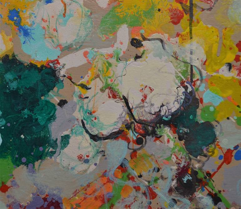 Original Abstract Painting by Paul Chang