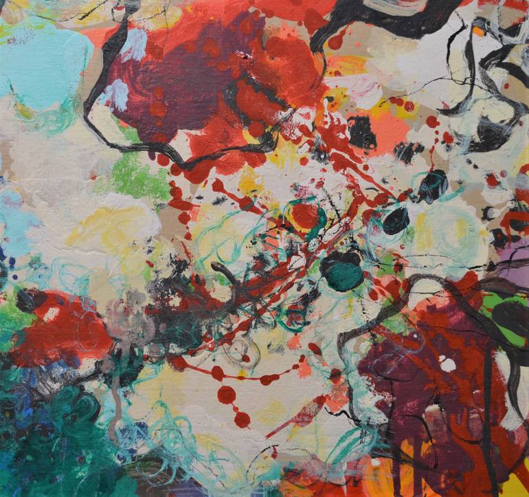 Original Abstract Painting by Paul Chang