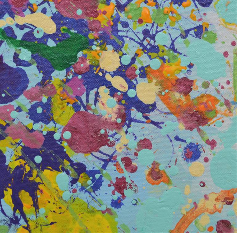 Original Abstract Expressionism Abstract Painting by Paul Chang