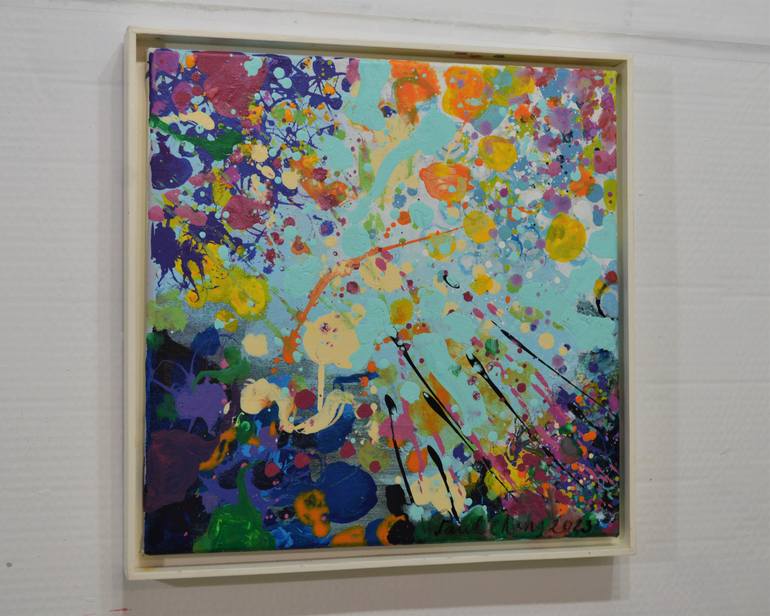 Original Abstract Expressionism Abstract Painting by Paul Chang