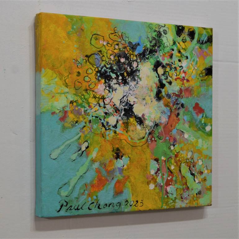 Original Abstract Painting by Paul Chang