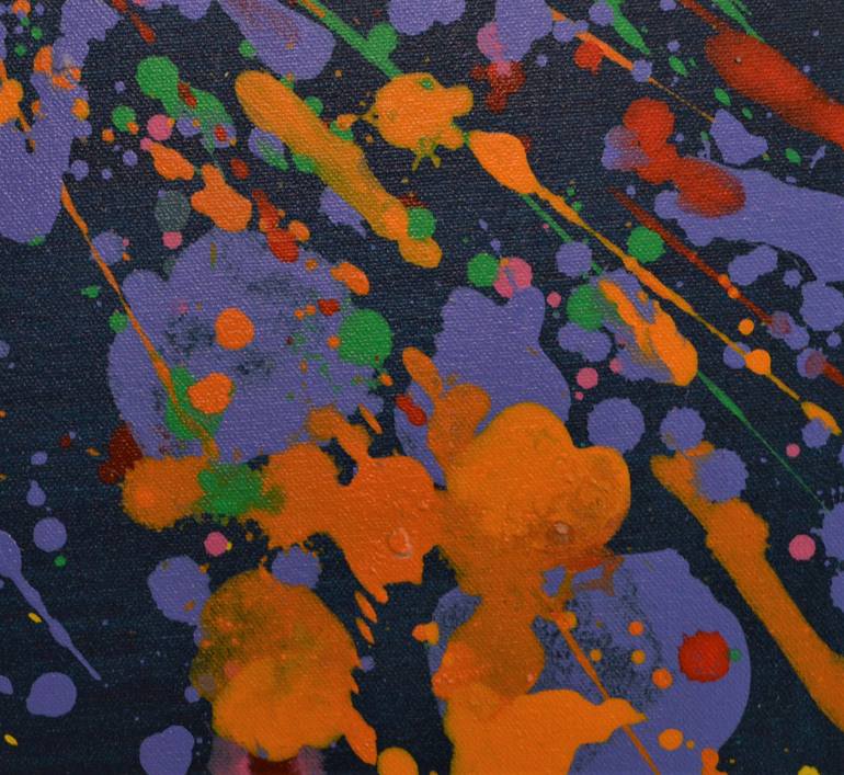 Original Abstract Expressionism Abstract Painting by Paul Chang