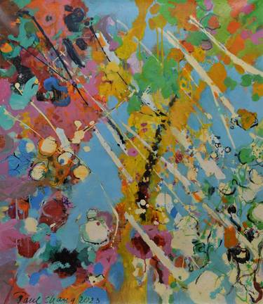 Original Abstract Paintings by Paul Chang