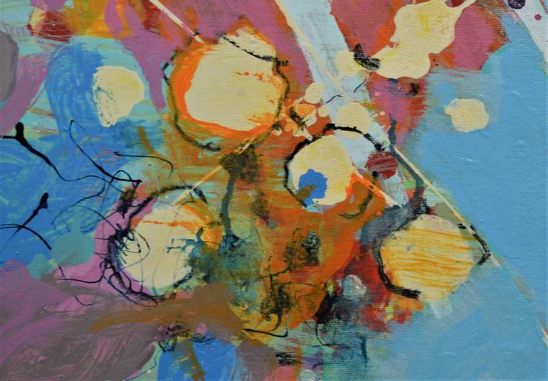 Original Abstract Expressionism Abstract Painting by Paul Chang