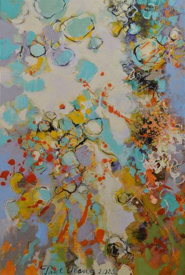 Original Abstract Paintings by Paul Chang