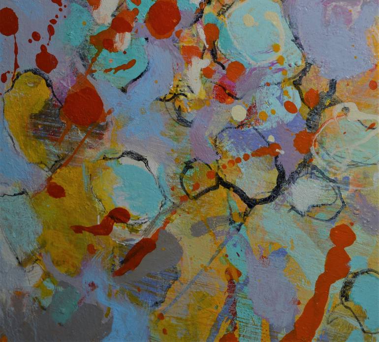 Original Abstract Painting by Paul Chang