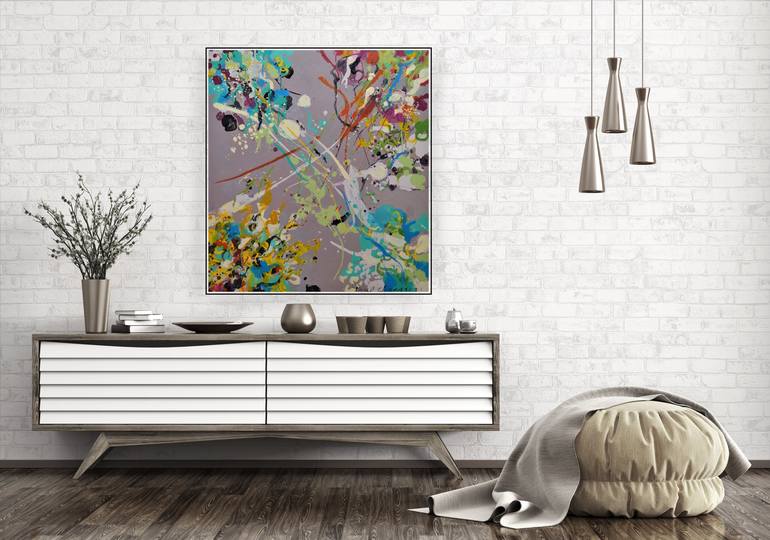 Original Abstract Painting by Paul Chang